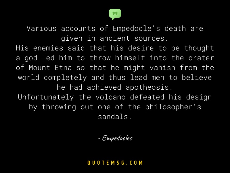 Image of Empedocles