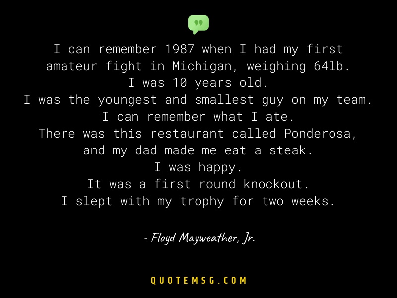 Image of Floyd Mayweather, Jr.
