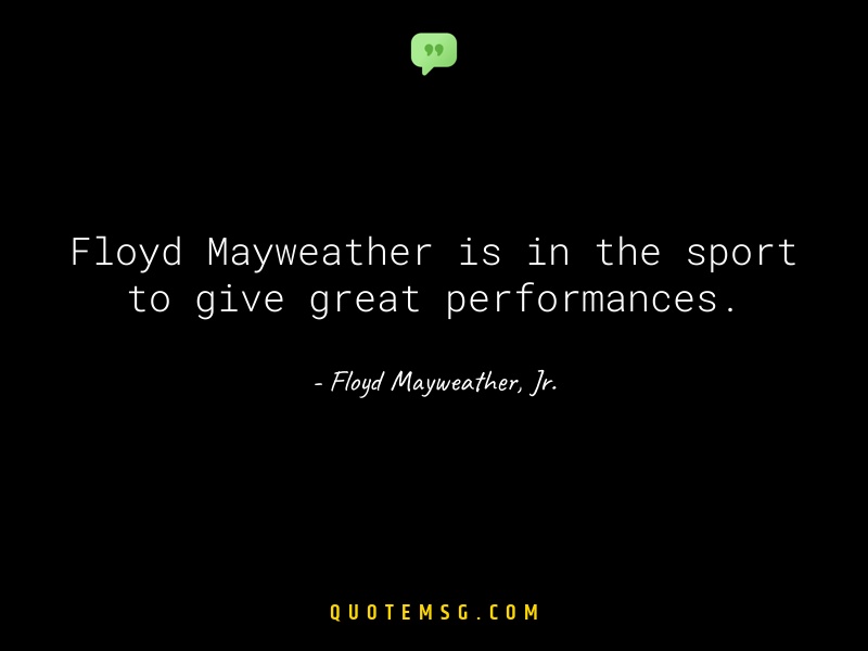 Image of Floyd Mayweather, Jr.