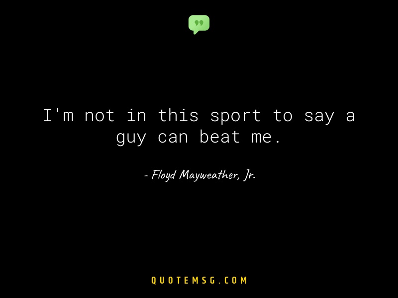 Image of Floyd Mayweather, Jr.