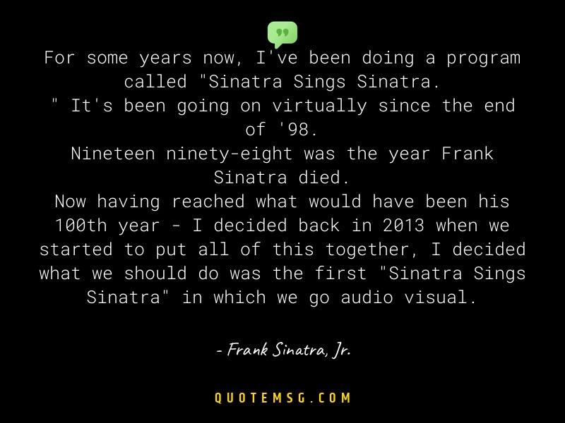 Image of Frank Sinatra, Jr.