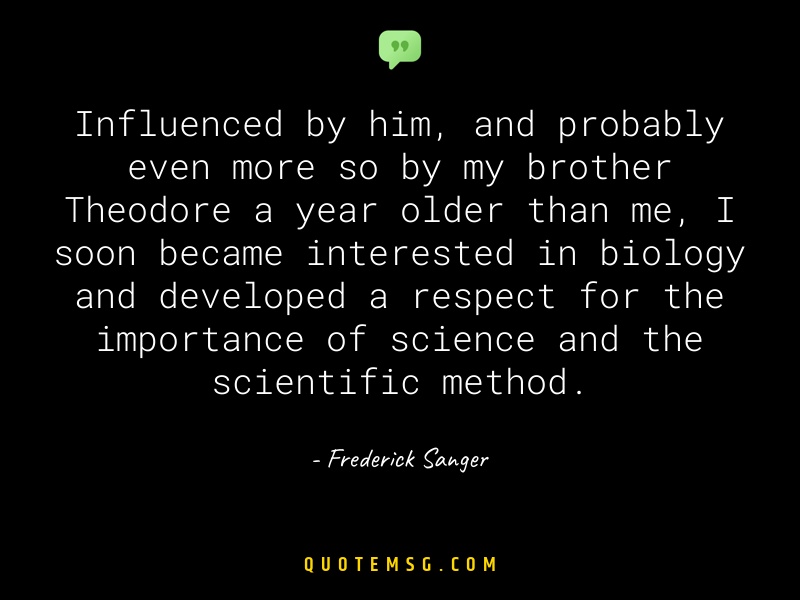 Image of Frederick Sanger