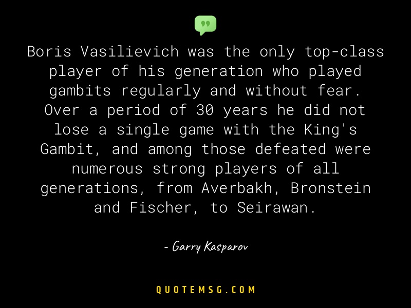 Image of Garry Kasparov