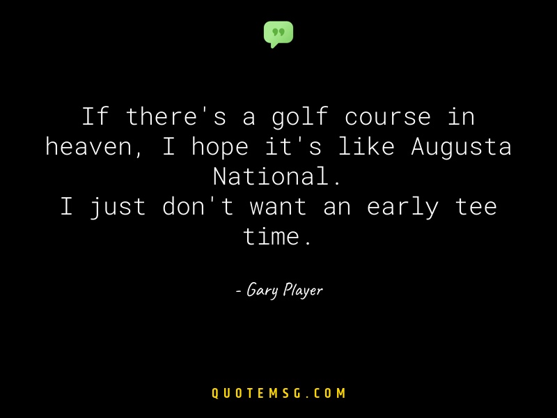 Image of Gary Player