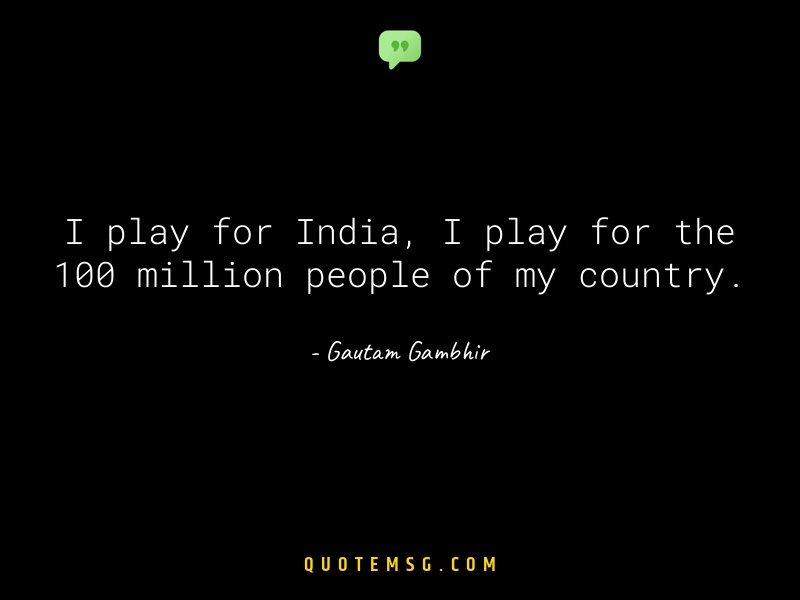 Image of Gautam Gambhir