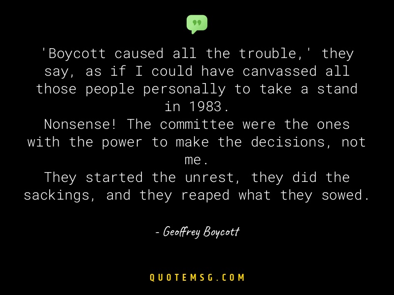 Image of Geoffrey Boycott