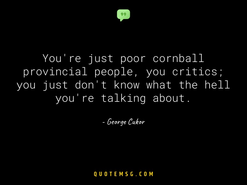 Image of George Cukor