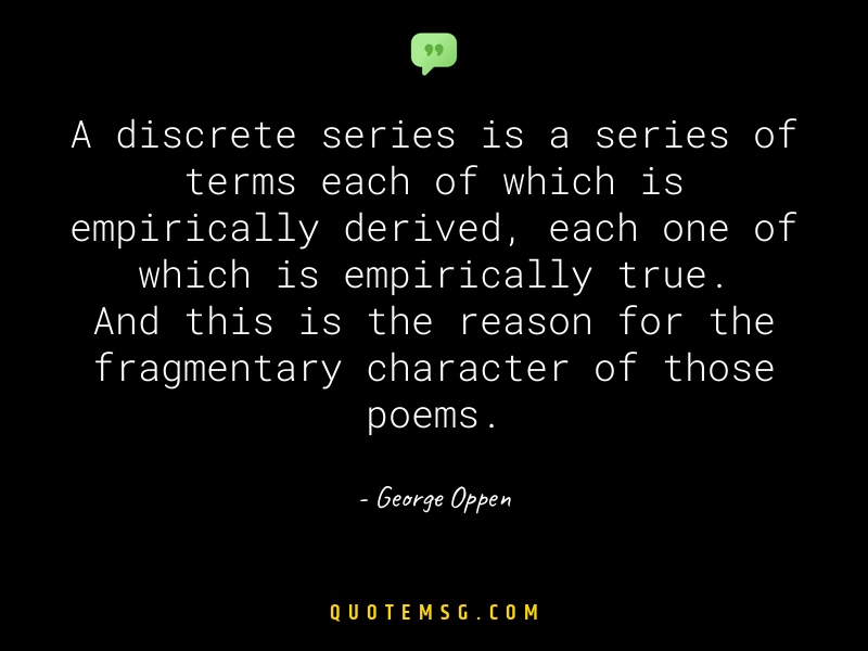 Image of George Oppen