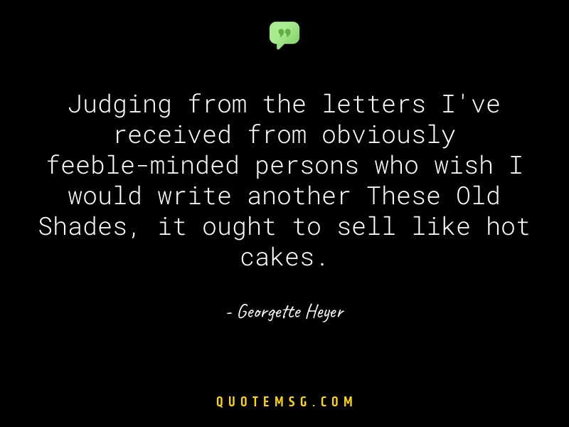 Image of Georgette Heyer