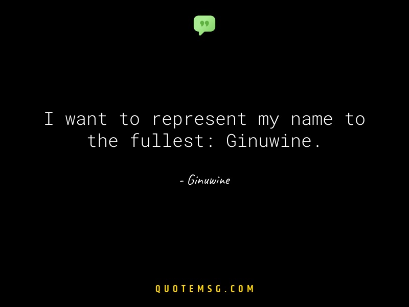 Image of Ginuwine