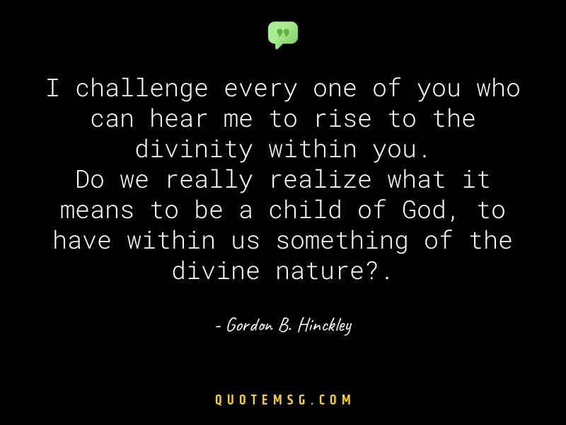 Image of Gordon B. Hinckley