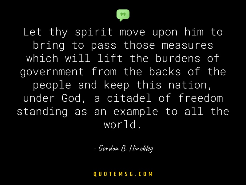 Image of Gordon B. Hinckley