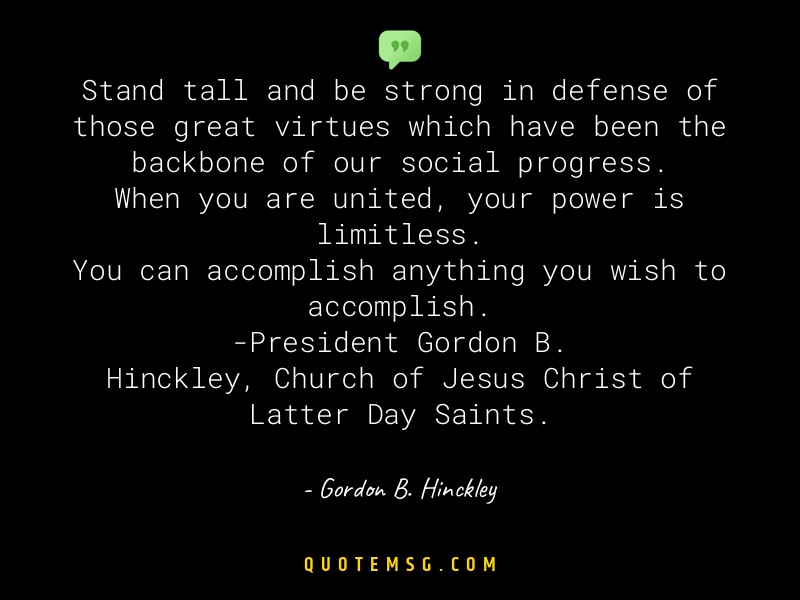 Image of Gordon B. Hinckley