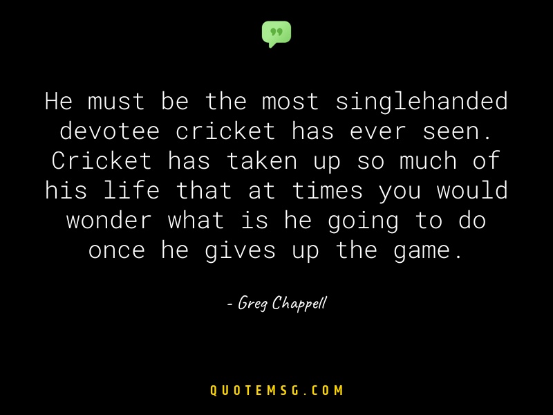 Image of Greg Chappell