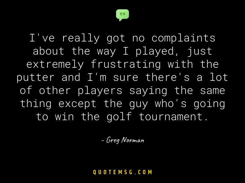 Image of Greg Norman