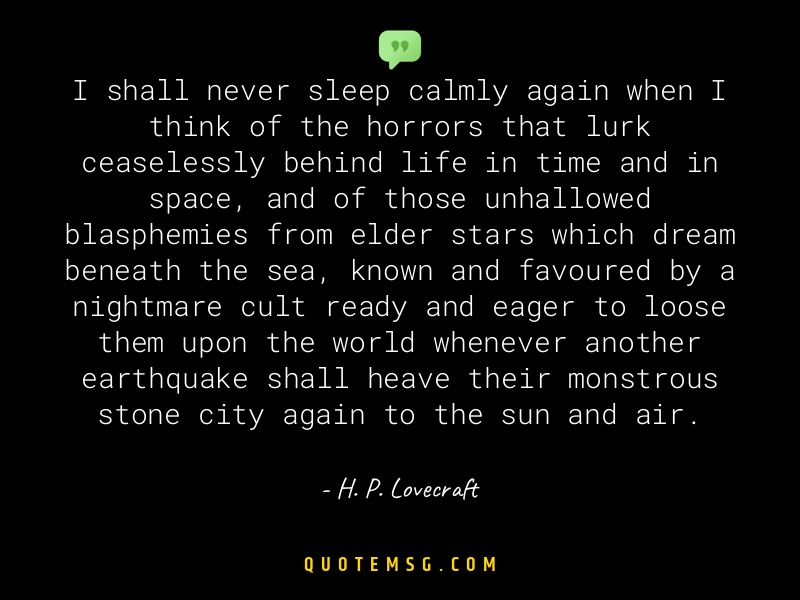 Image of H. P. Lovecraft