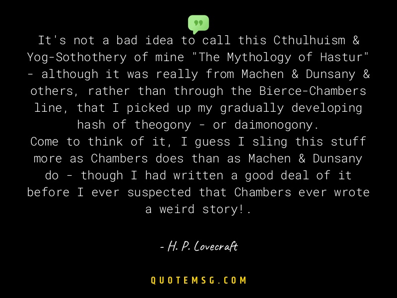 Image of H. P. Lovecraft