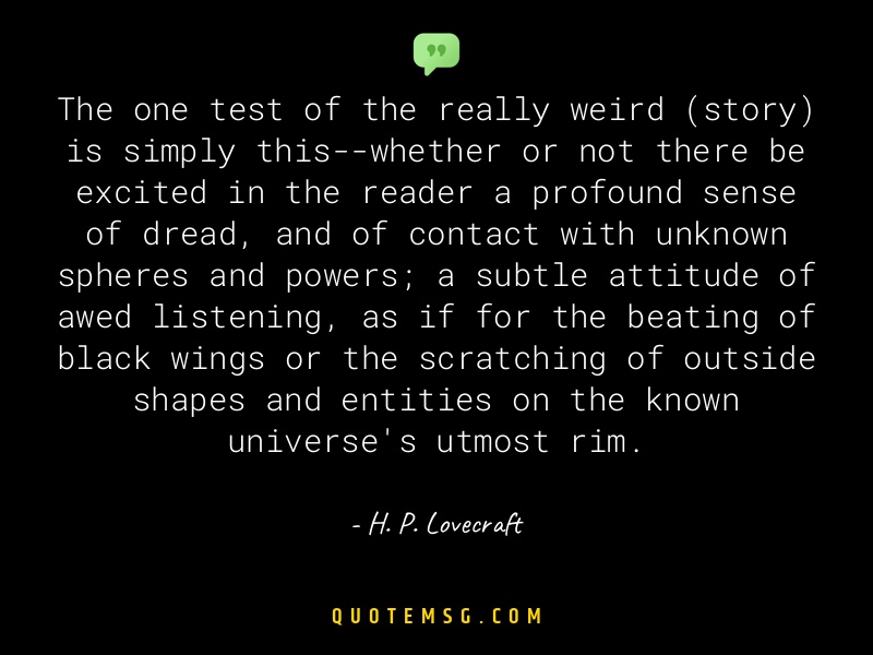 Image of H. P. Lovecraft