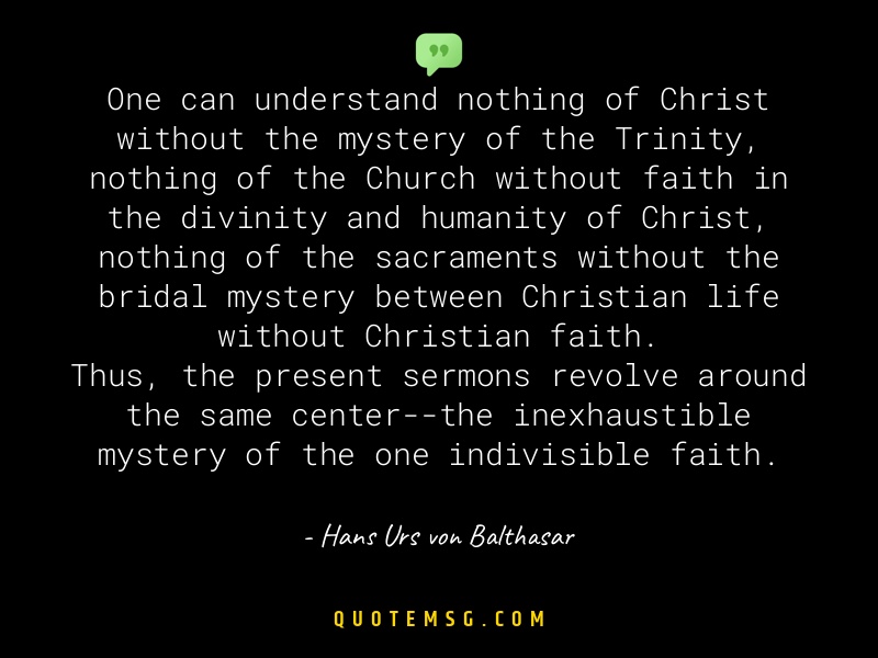 Image of Hans Urs von Balthasar