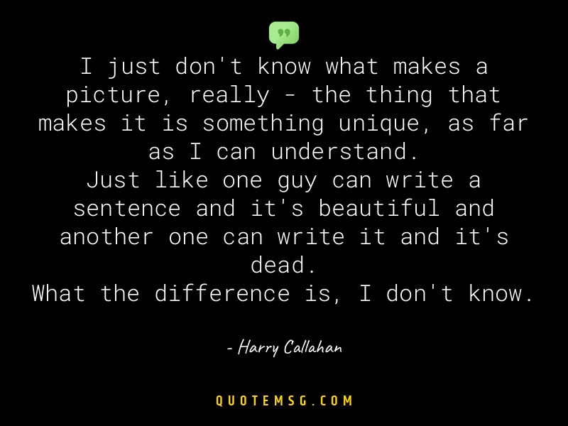 Image of Harry Callahan