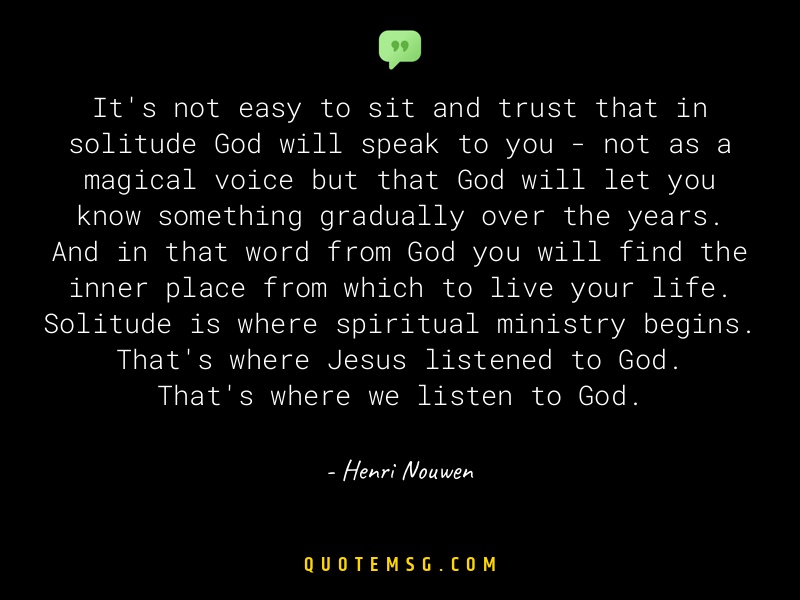 Image of Henri Nouwen