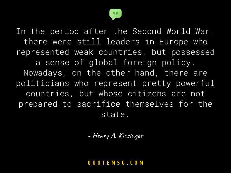 Image of Henry A. Kissinger