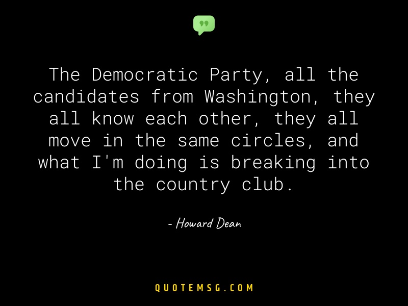 Image of Howard Dean