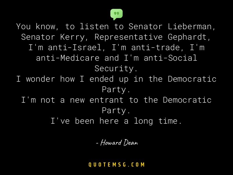 Image of Howard Dean