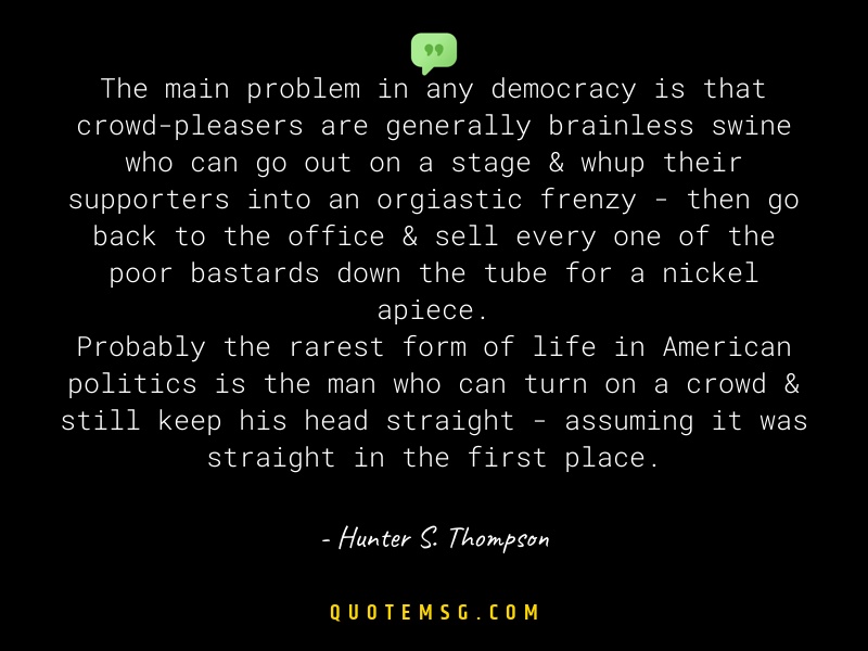 Image of Hunter S. Thompson