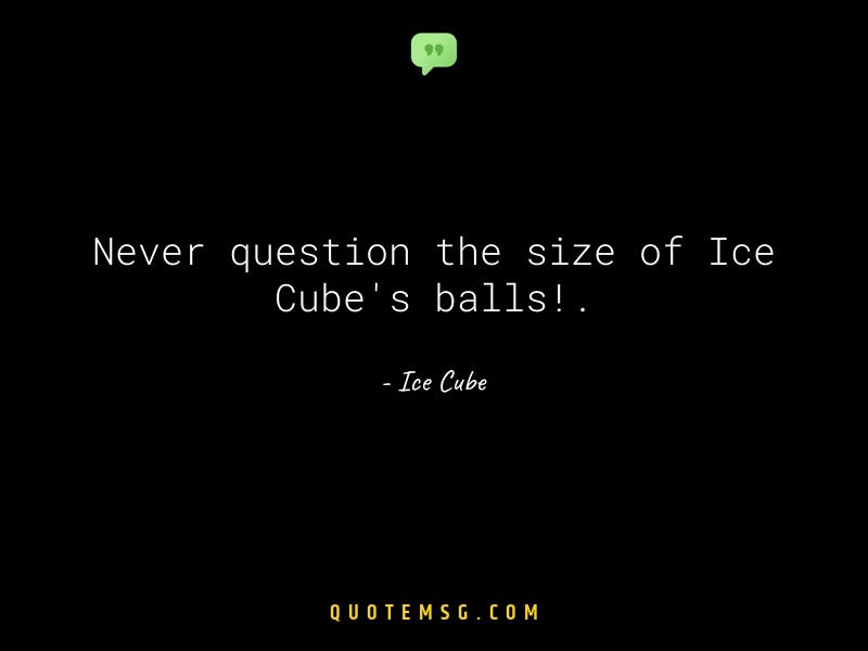 Image of Ice Cube