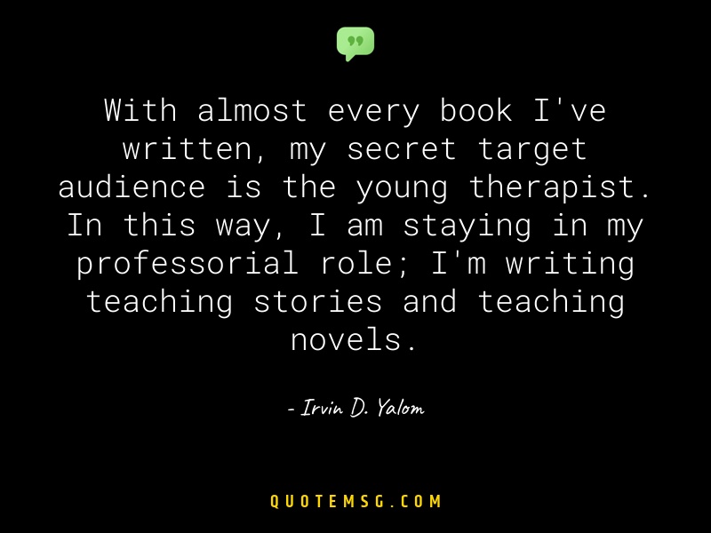 Image of Irvin D. Yalom