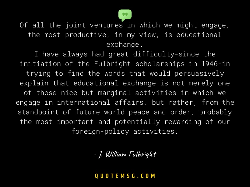 Image of J. William Fulbright