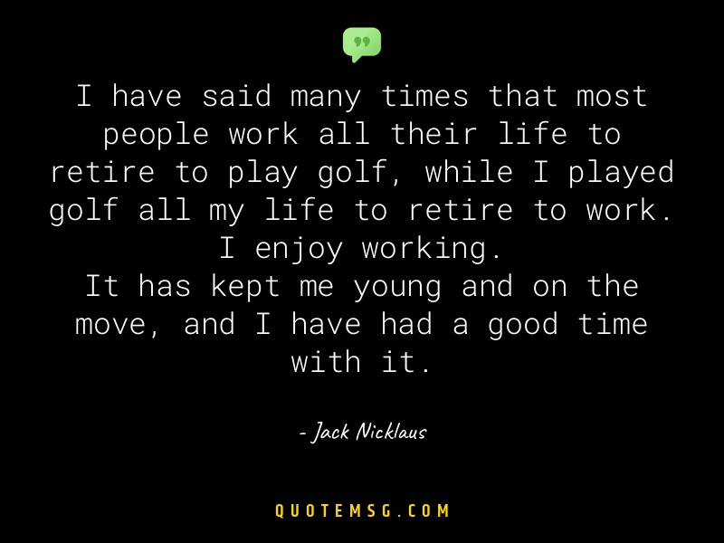 Image of Jack Nicklaus