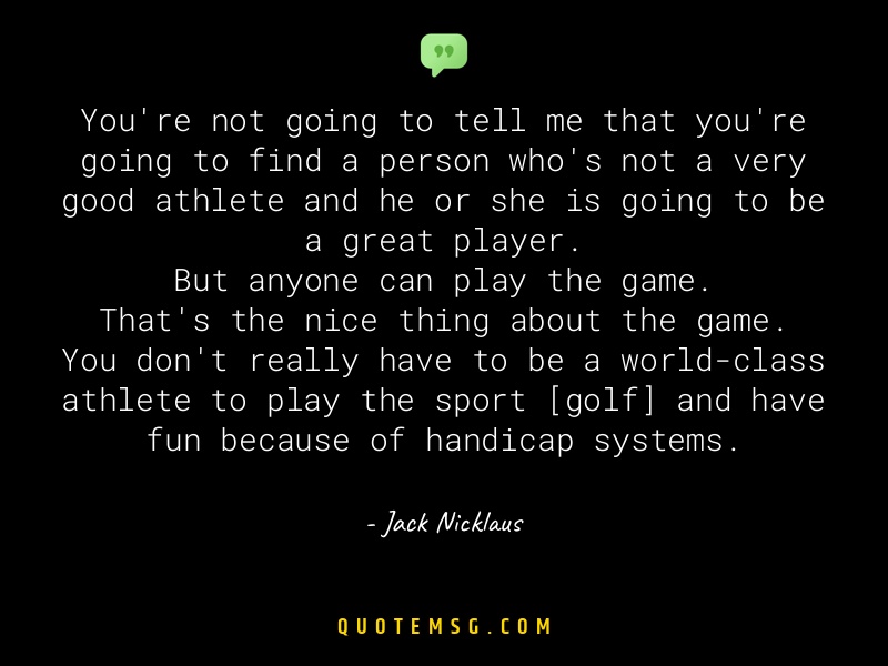 Image of Jack Nicklaus