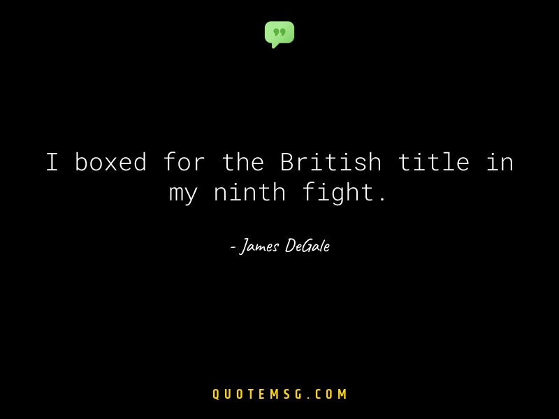 Image of James DeGale