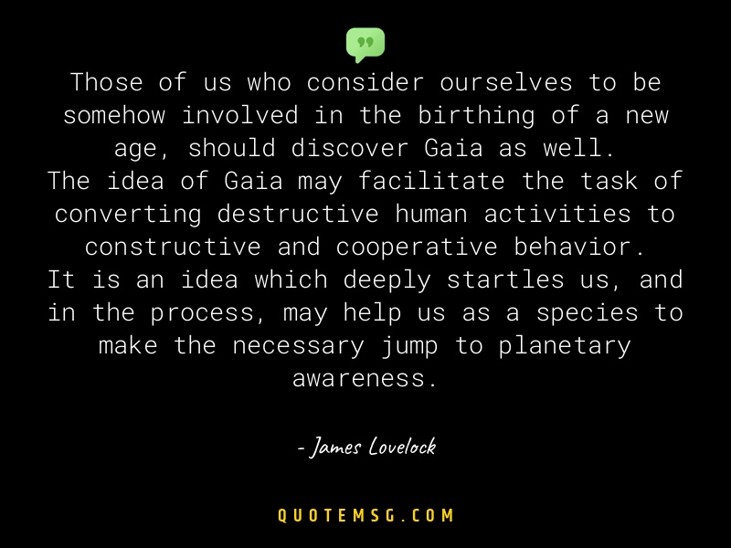 Image of James Lovelock