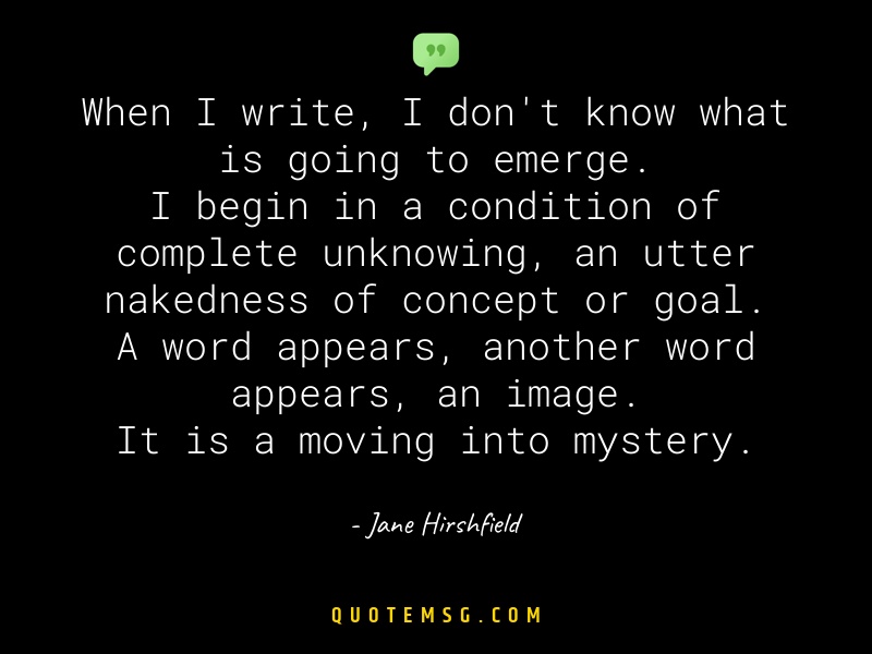 Image of Jane Hirshfield