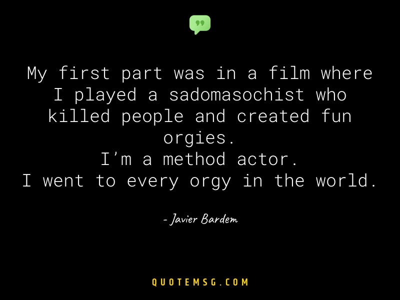 Image of Javier Bardem