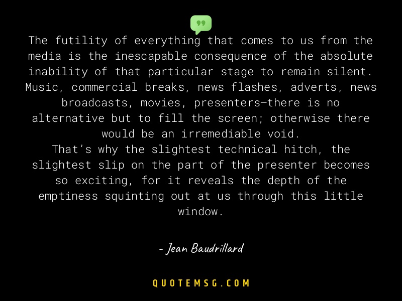 Image of Jean Baudrillard