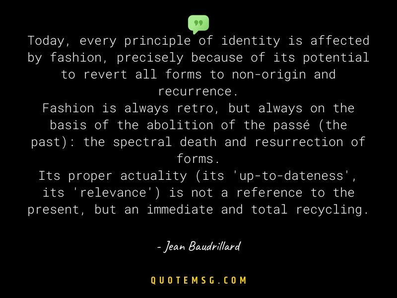 Image of Jean Baudrillard