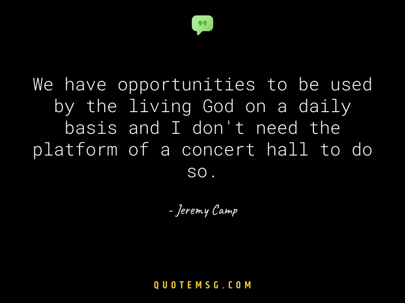 Image of Jeremy Camp