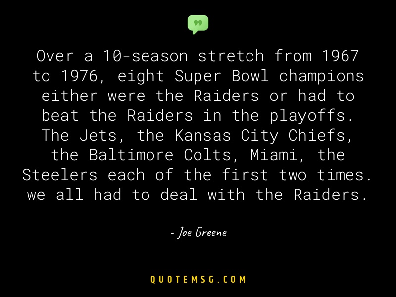 Image of Joe Greene