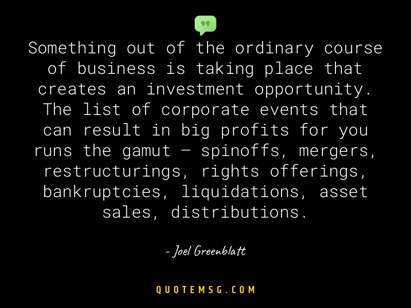 Image of Joel Greenblatt