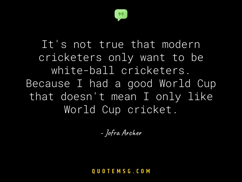 Image of Jofra Archer