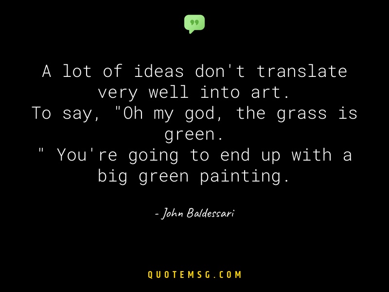 Image of John Baldessari