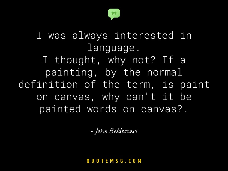 Image of John Baldessari