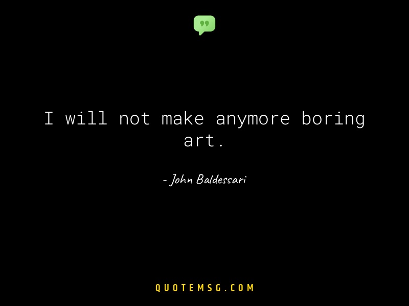 Image of John Baldessari