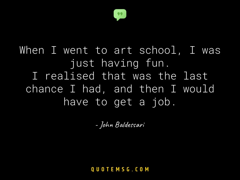 Image of John Baldessari