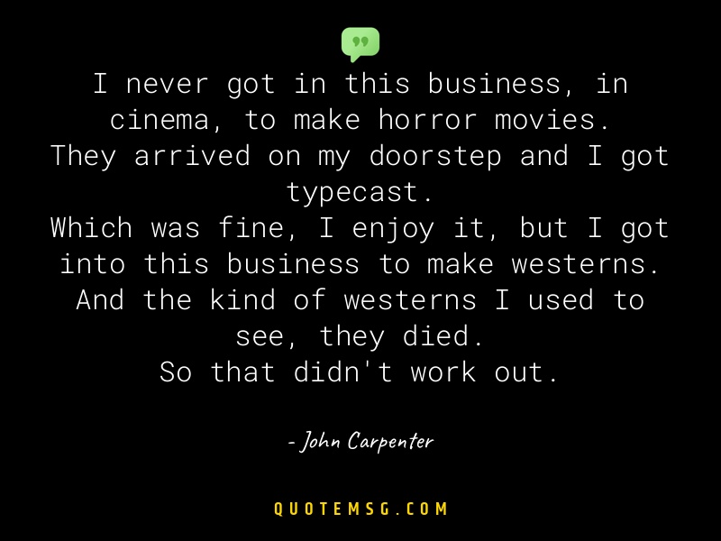 Image of John Carpenter