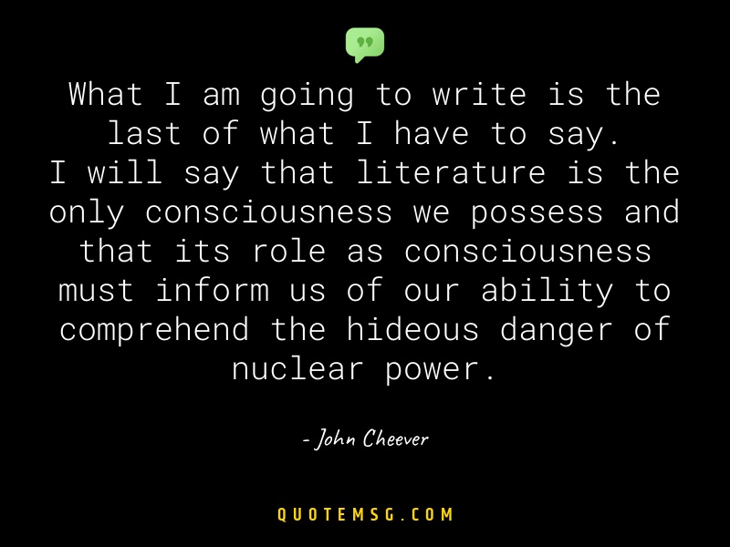 Image of John Cheever